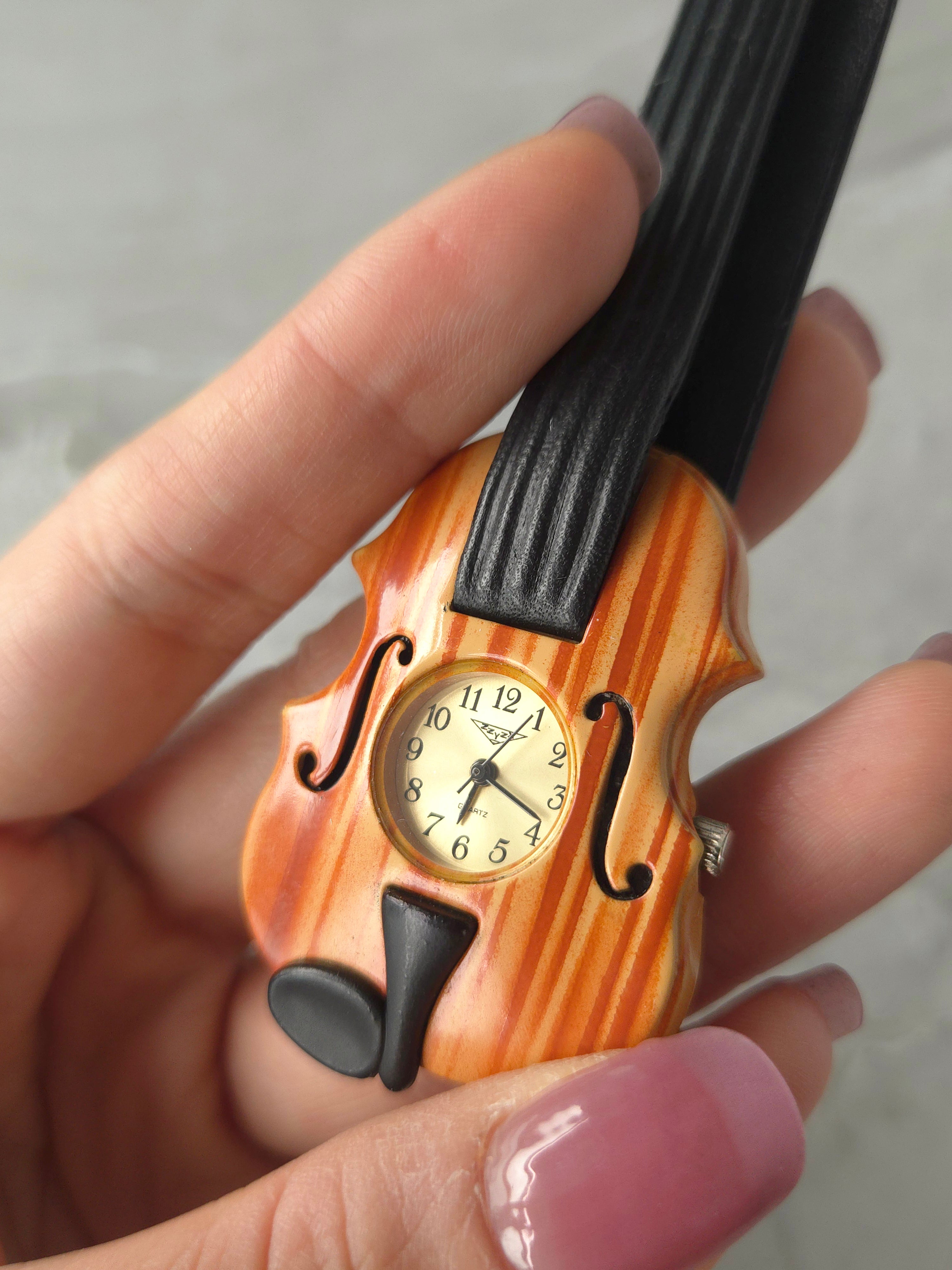 Vintage Violin Case Watch