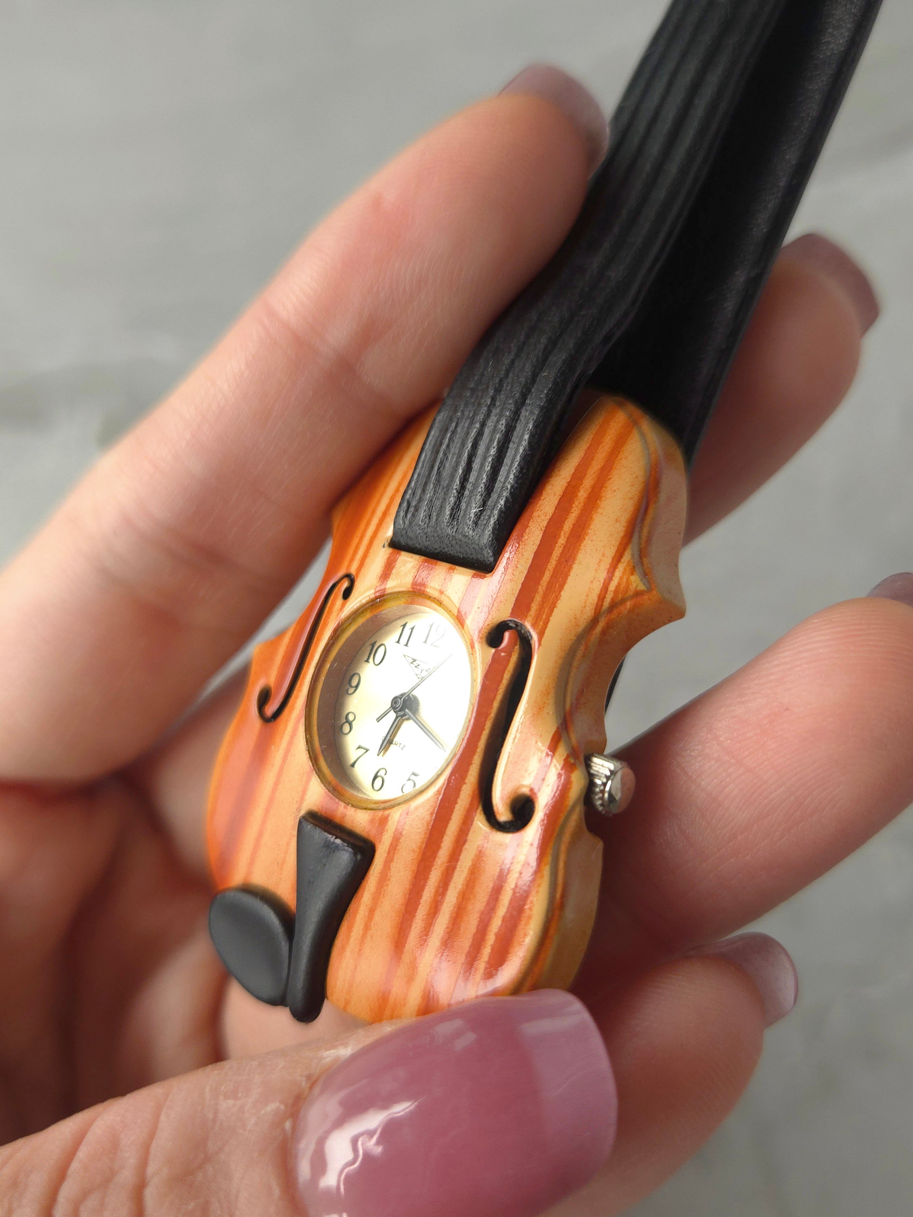 Vintage Violin Case Watch