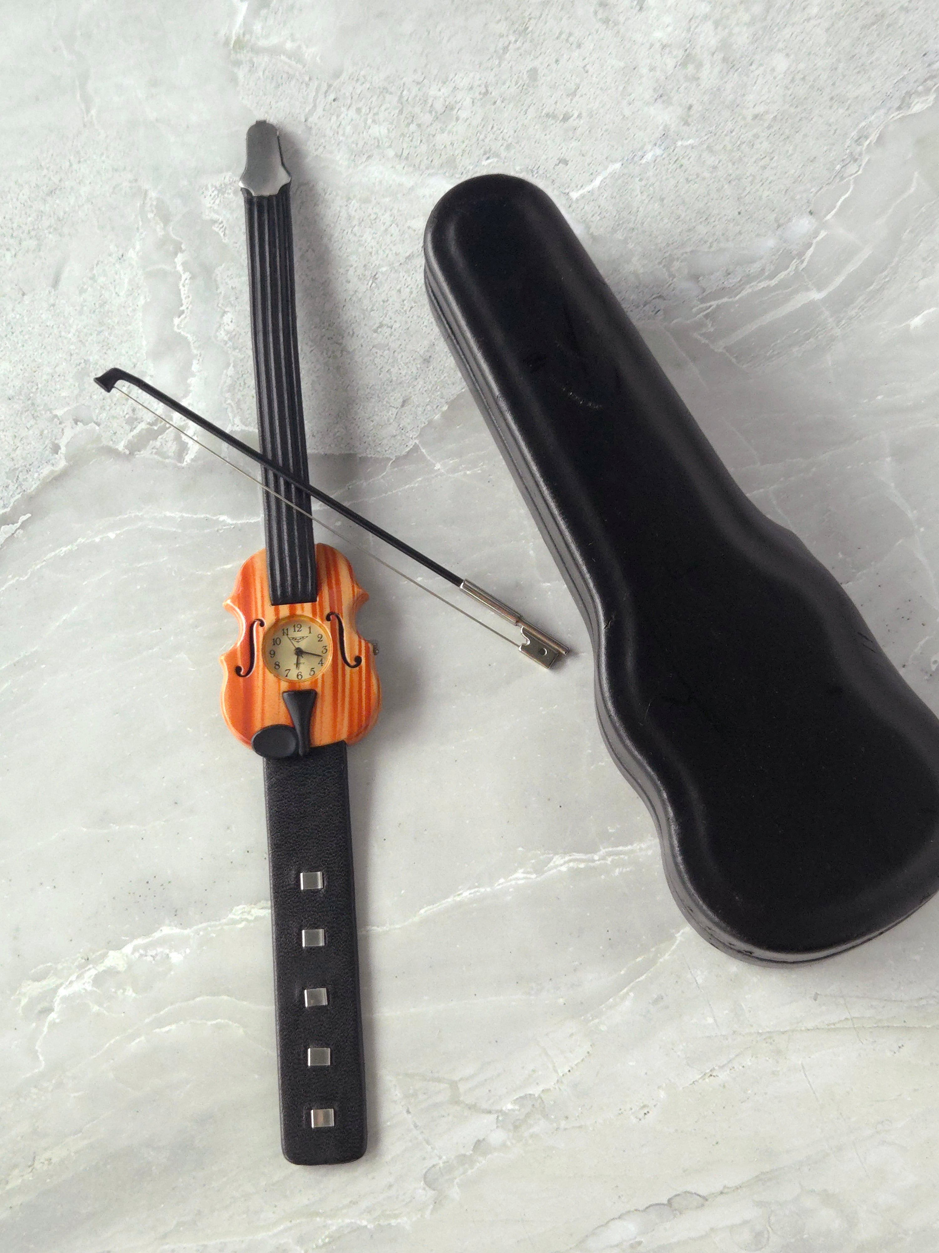 Vintage Violin Case Watch