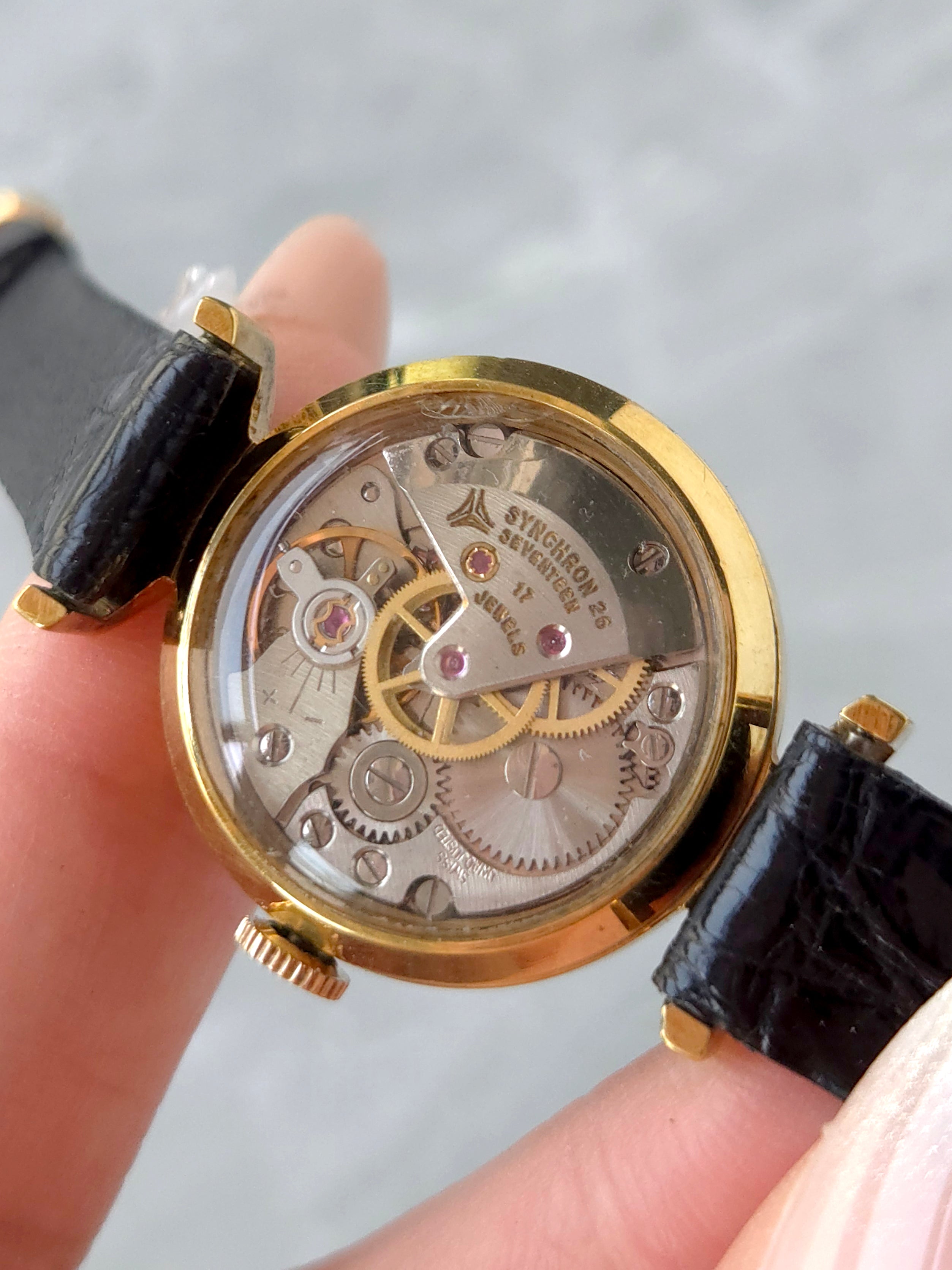 Rare Vintage Orel Cocktail Swiss Mechanical Kaleidoscope Dial Watch