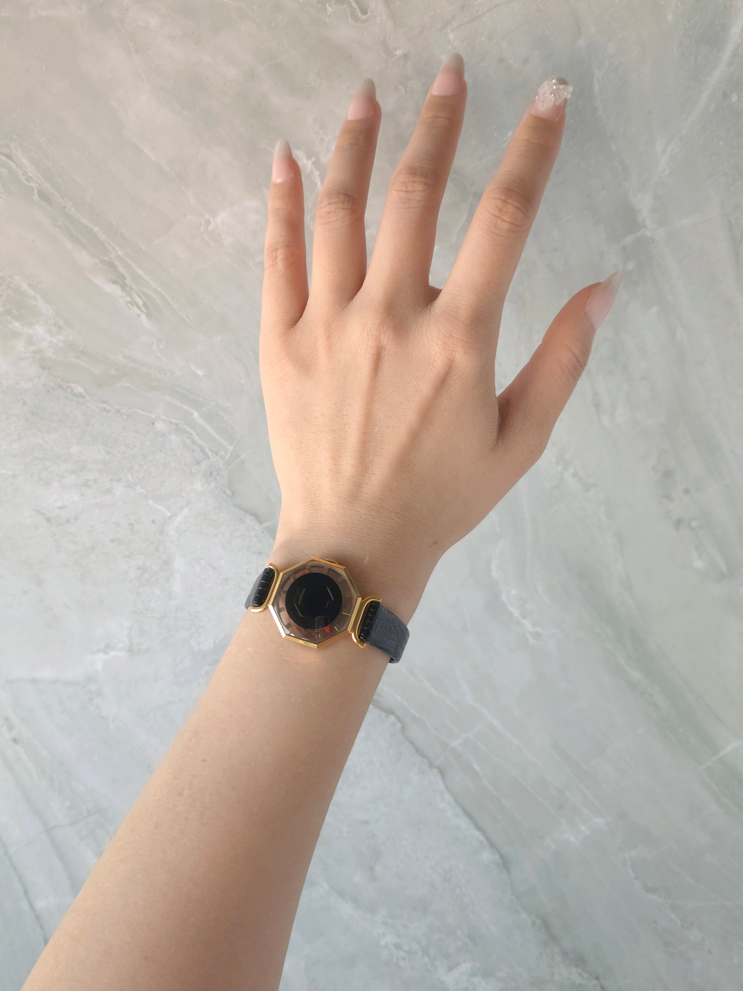 Rare Vintage Juvenia Swiss Skeleton Mechanical Ladies Watch